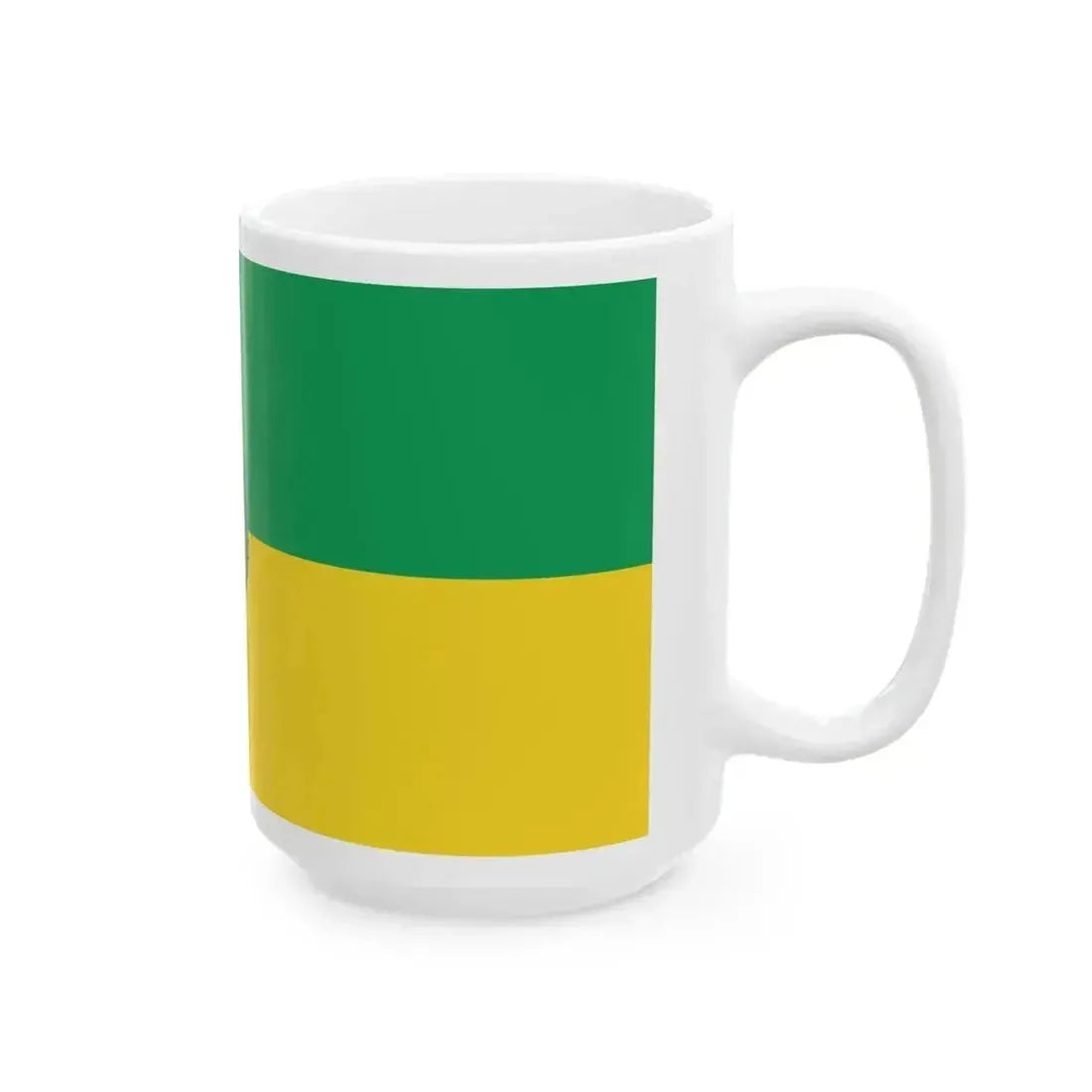 Flag of Kuwait National Guard (Kuwait) White Coffee Mug - Go Mug Yourself