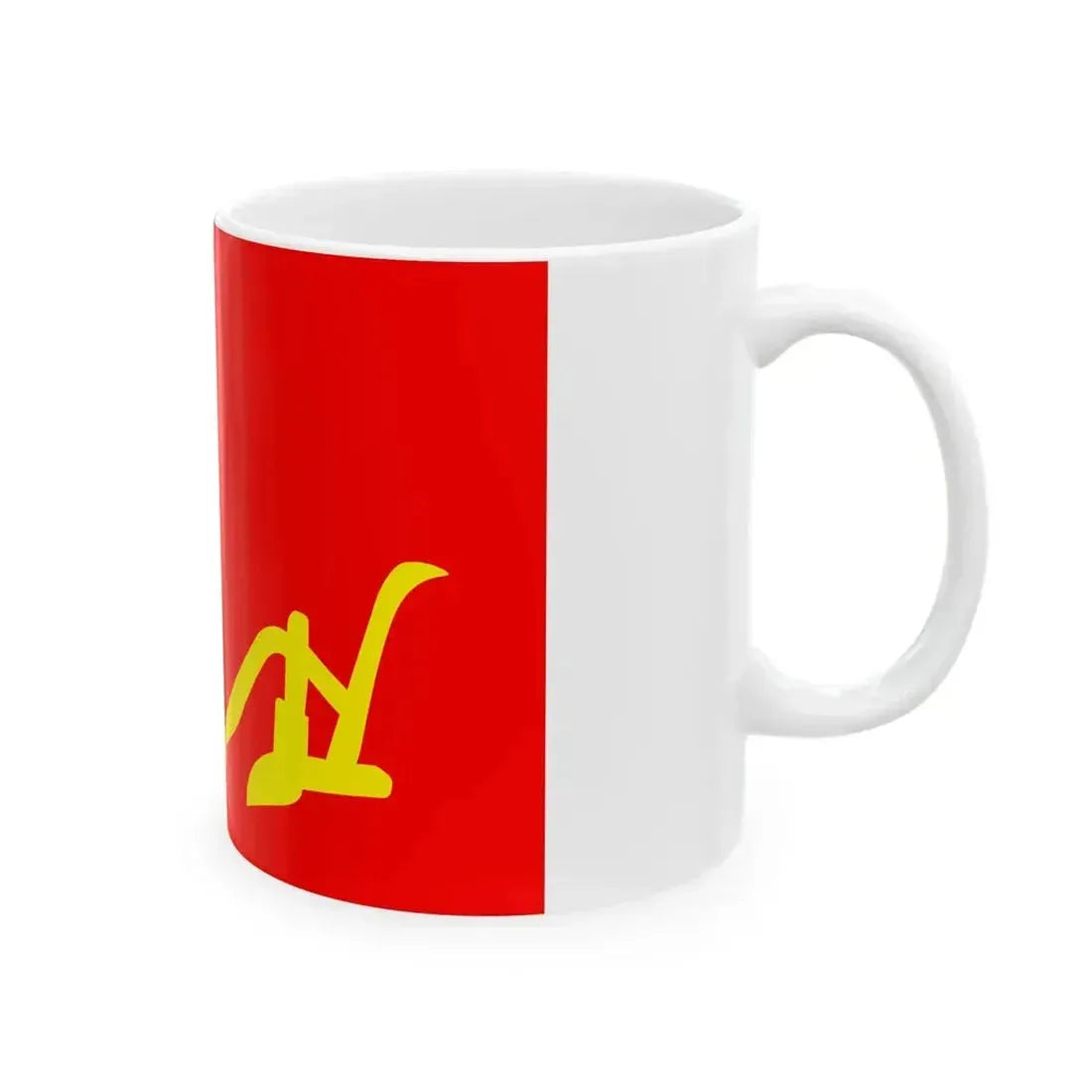 Flag of Kwangtung Peasants Association (China) White Coffee Mug - Go Mug Yourself