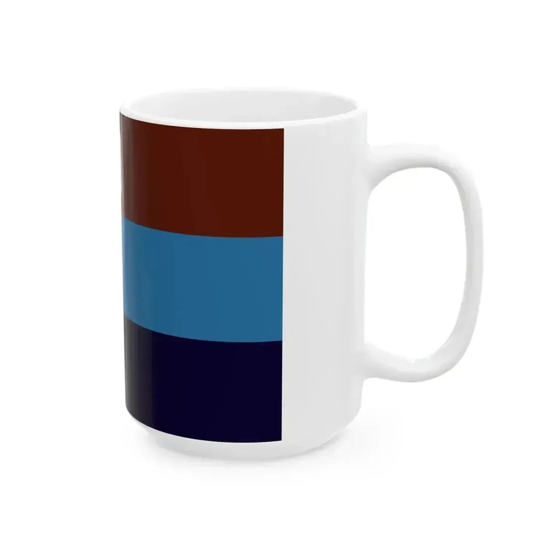 Flag of Kyoto Amateur Sports Association (Japan) White Coffee Mug - Go Mug Yourself