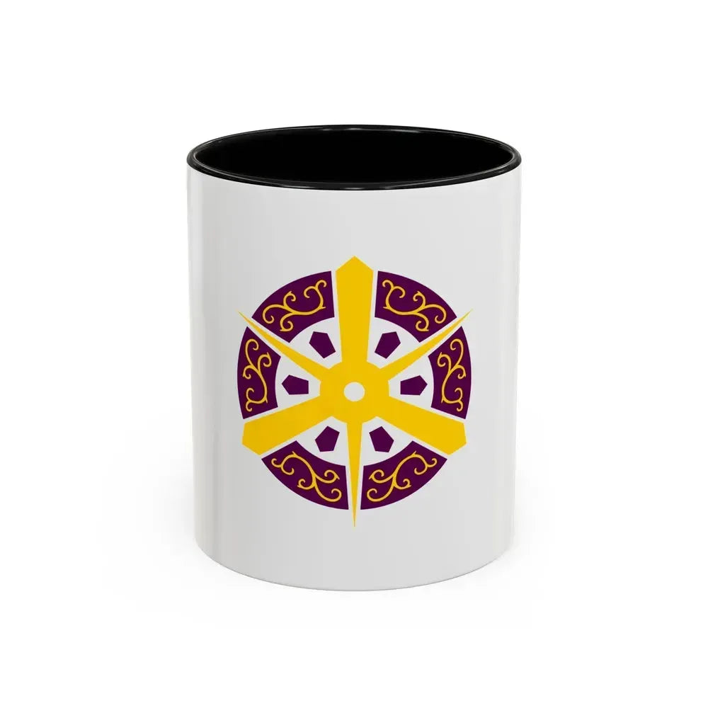 Flag of Kyoto City Japan - Accent Coffee Mug 11oz Black - Go Mug Yourself