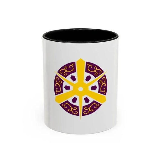 Flag of Kyoto City Japan - Accent Coffee Mug 11oz Black - Go Mug Yourself