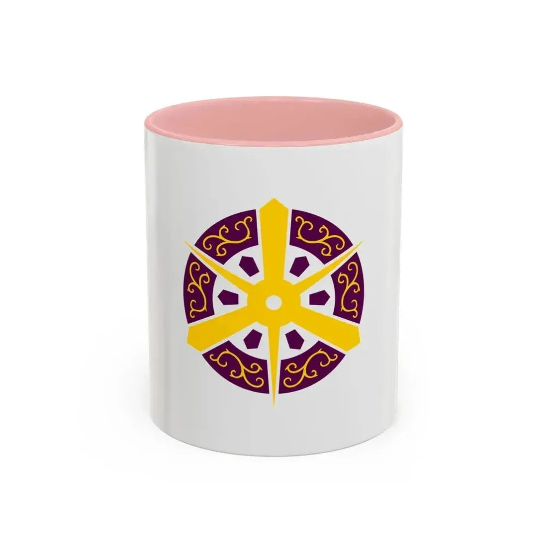 Flag of Kyoto City Japan - Accent Coffee Mug 11oz Pink - Go Mug Yourself