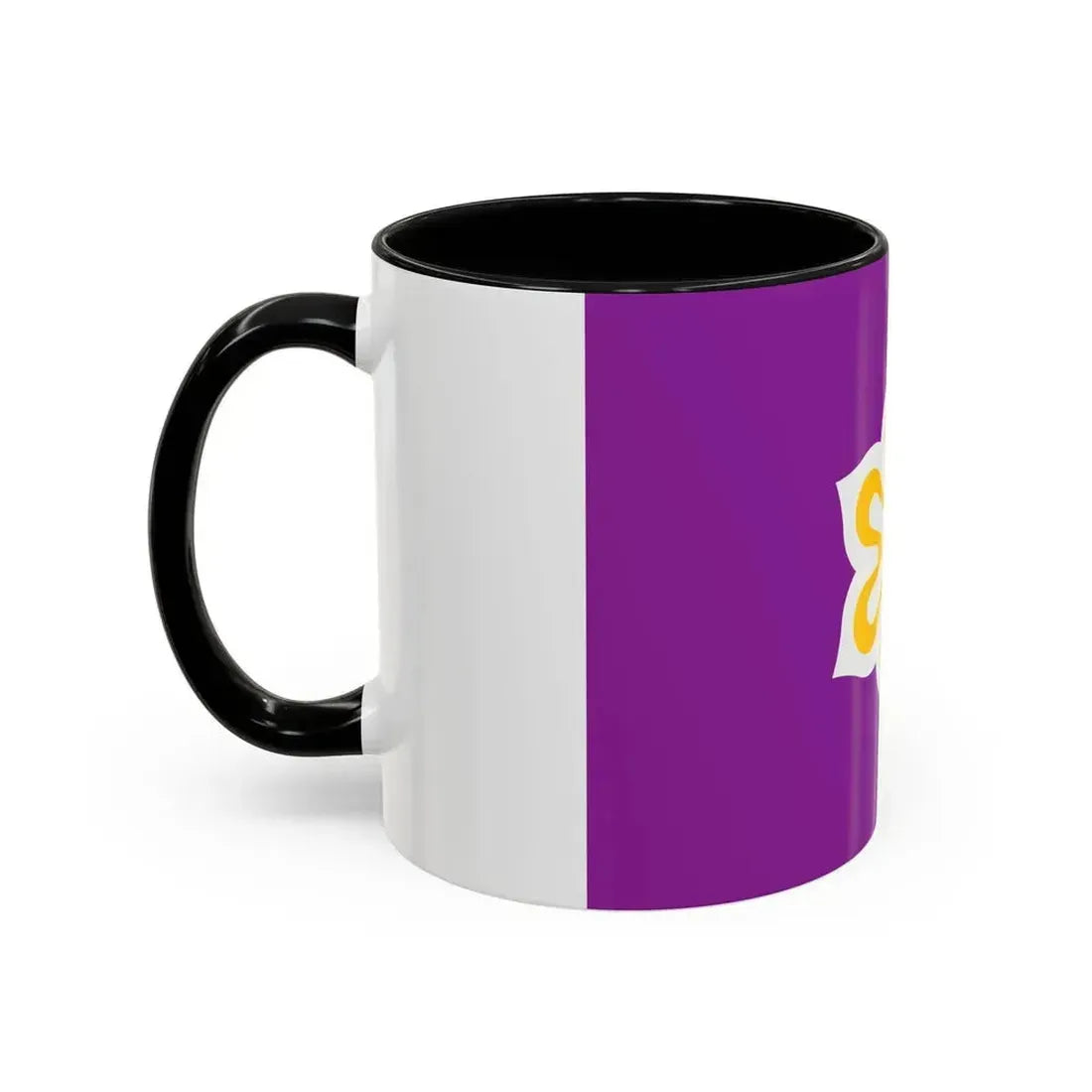 Flag of Kyoto Prefecture Japan - Accent Coffee Mug - Go Mug Yourself
