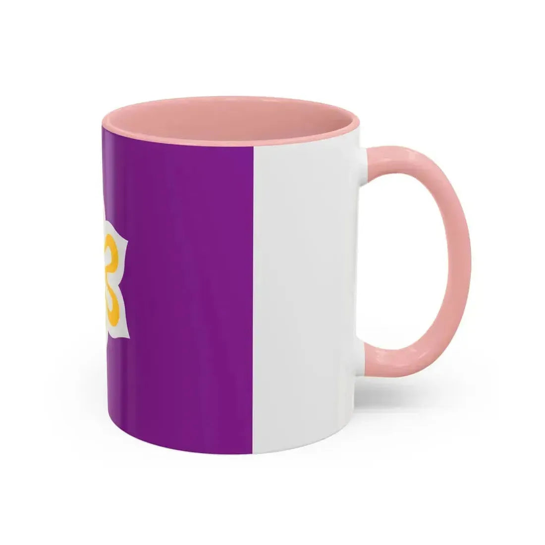 Flag of Kyoto Prefecture Japan - Accent Coffee Mug - Go Mug Yourself
