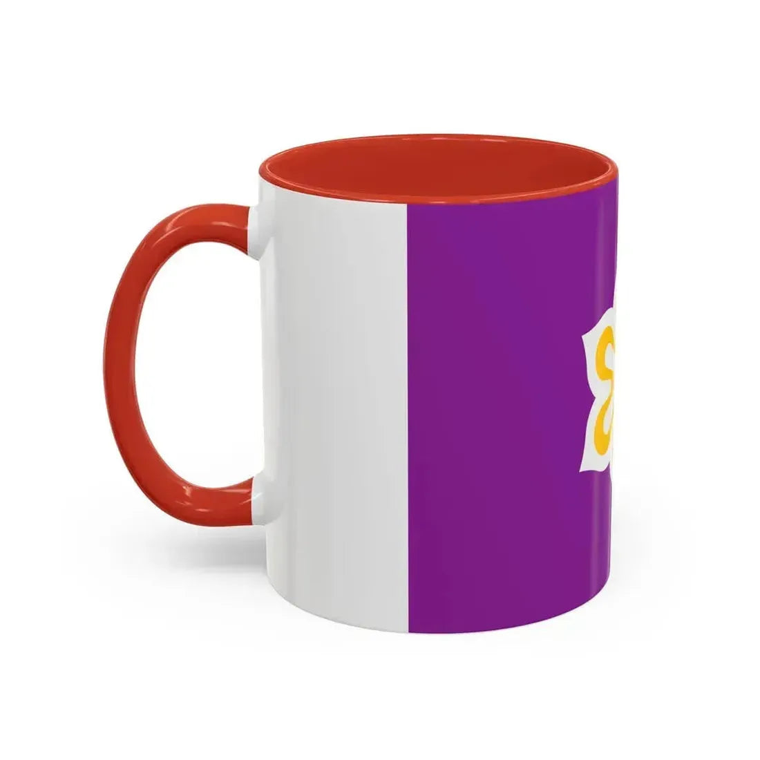 Flag of Kyoto Prefecture Japan - Accent Coffee Mug - Go Mug Yourself