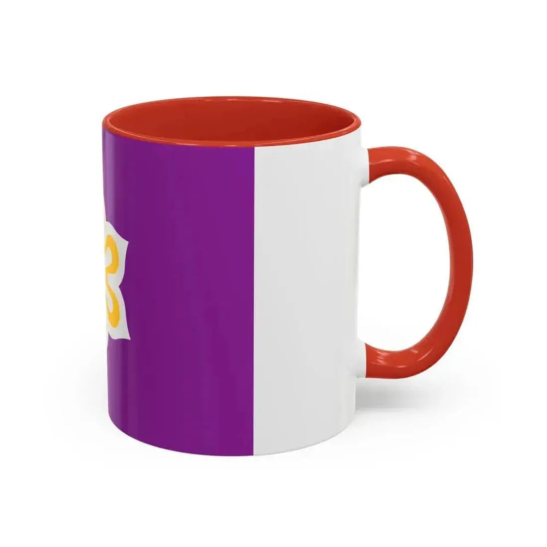 Flag of Kyoto Prefecture Japan - Accent Coffee Mug - Go Mug Yourself