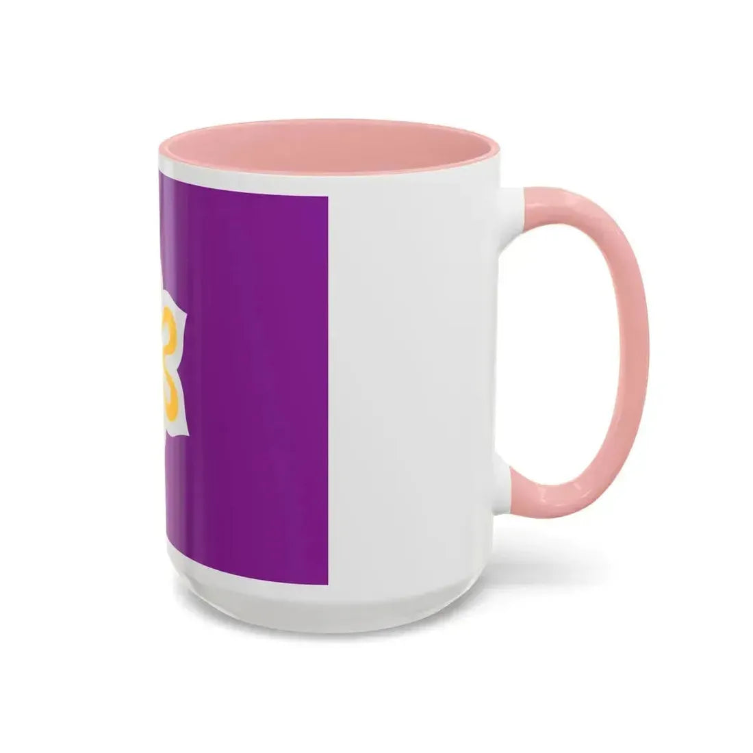 Flag of Kyoto Prefecture Japan - Accent Coffee Mug - Go Mug Yourself