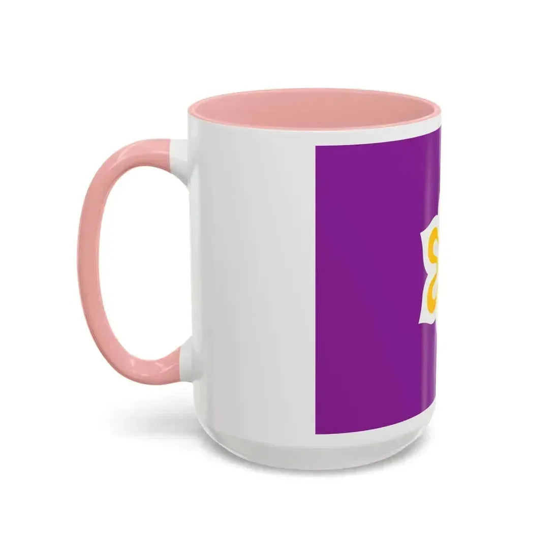 Flag of Kyoto Prefecture Japan - Accent Coffee Mug - Go Mug Yourself