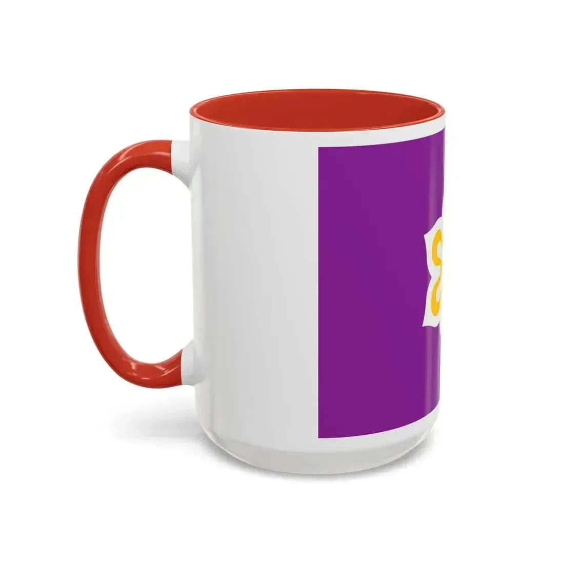 Flag of Kyoto Prefecture Japan - Accent Coffee Mug - Go Mug Yourself