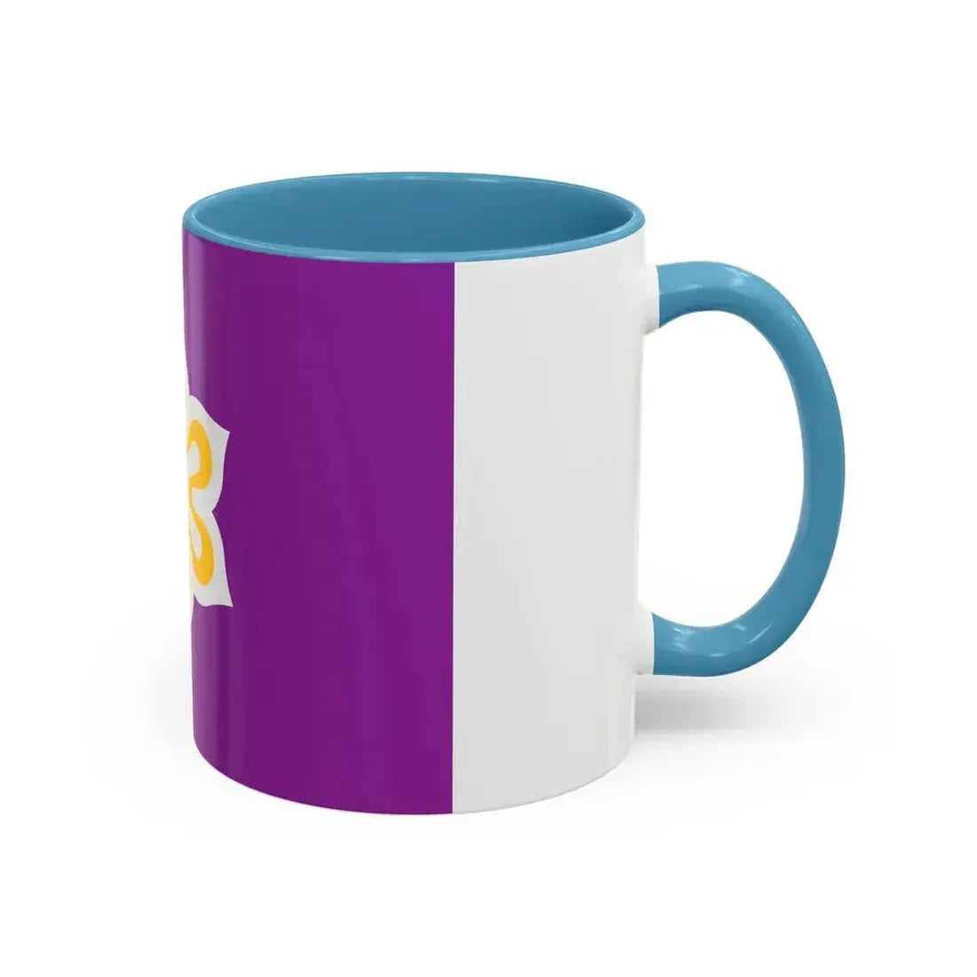 Flag of Kyoto Prefecture Japan - Accent Coffee Mug - Go Mug Yourself