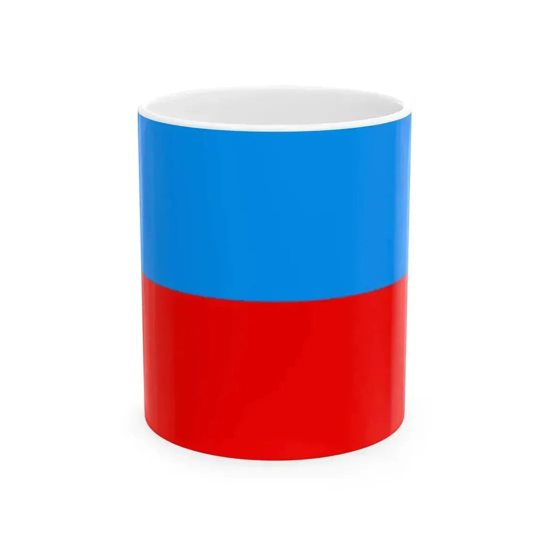 Flag of Kyrgyz Kaganat (Kyrgyzstan) White Coffee Mug 11oz - Go Mug Yourself