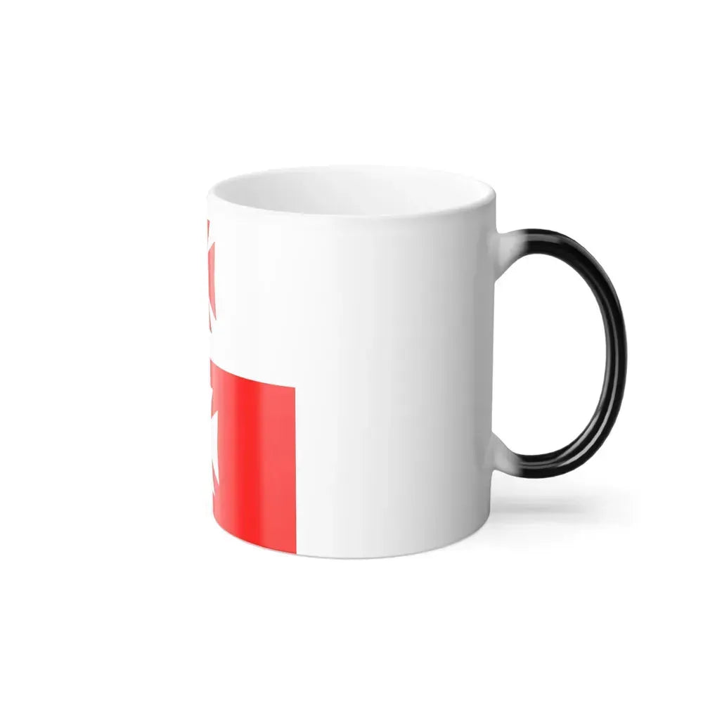 Flag of La Chaux Switzerland - Color Changing Coffee Mug - Go Mug Yourself