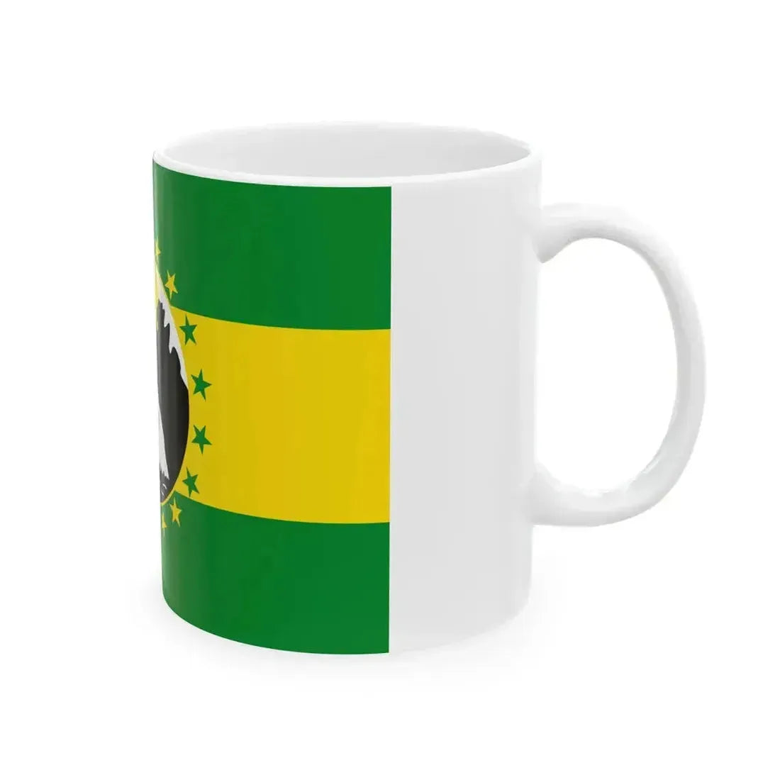 Flag of La Chorrera (Panama) White Coffee Mug - Go Mug Yourself