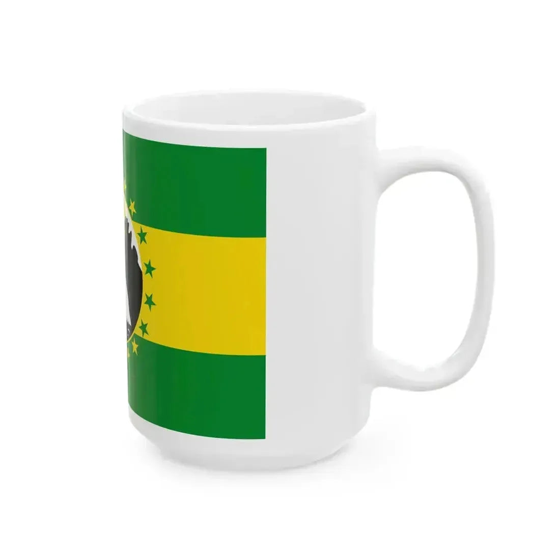 Flag of La Chorrera (Panama) White Coffee Mug - Go Mug Yourself
