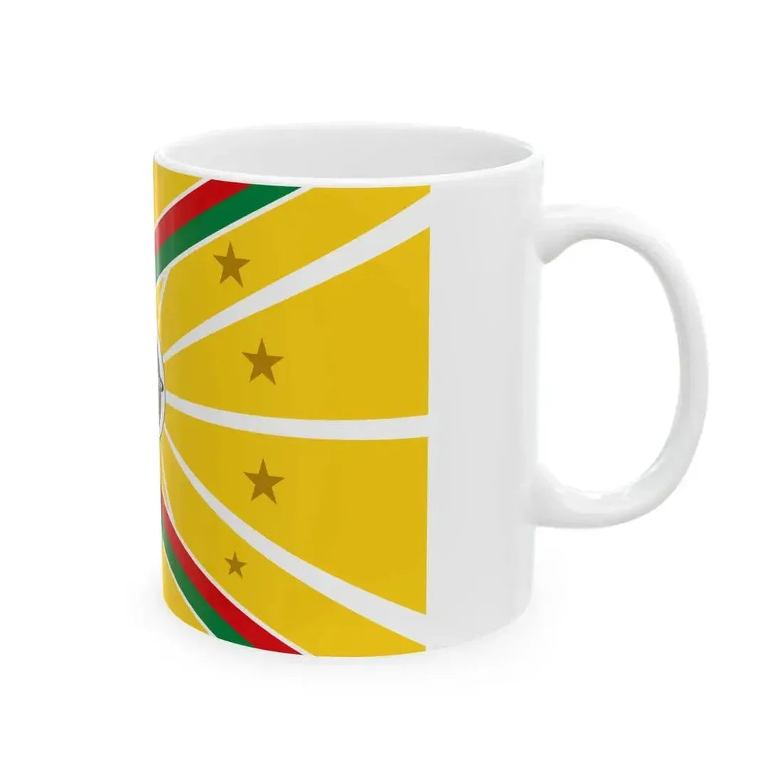 Flag of La Concordia (Ecuador) White Coffee Mug - Go Mug Yourself
