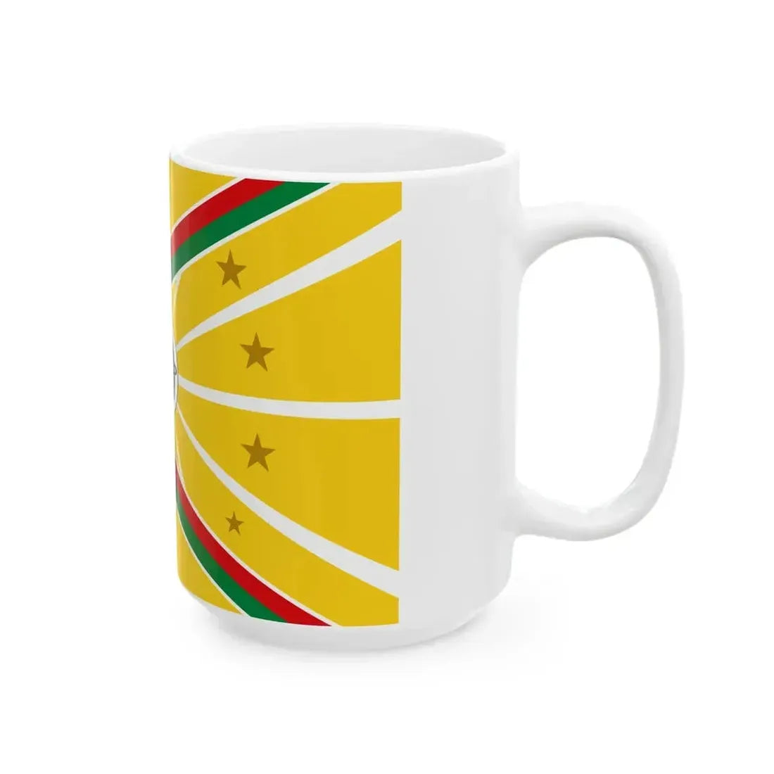 Flag of La Concordia (Ecuador) White Coffee Mug - Go Mug Yourself