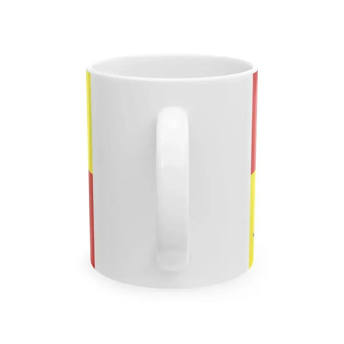 Flag of La Forest-Landerneau (France) White Coffee Mug - Go Mug Yourself