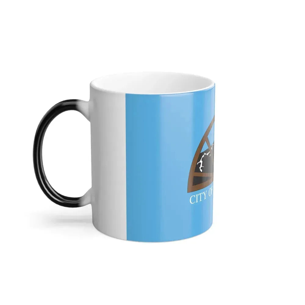 Flag of La Grande, Oregon - Color Changing Coffee Mug - Go Mug Yourself