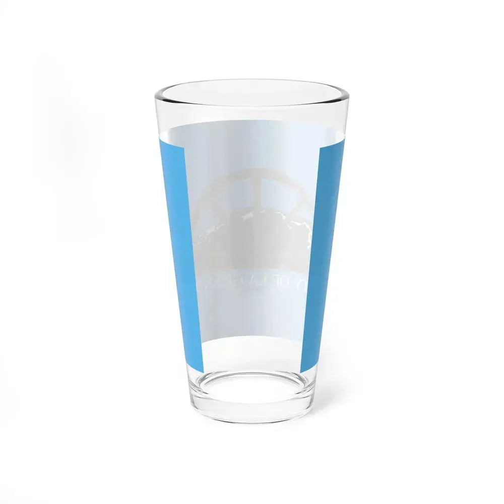 Flag of La Grande, Oregon - Pint Glass 16oz - Go Mug Yourself