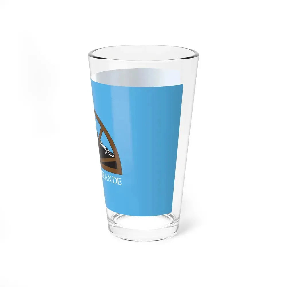 Flag of La Grande, Oregon - Pint Glass 16oz - Go Mug Yourself
