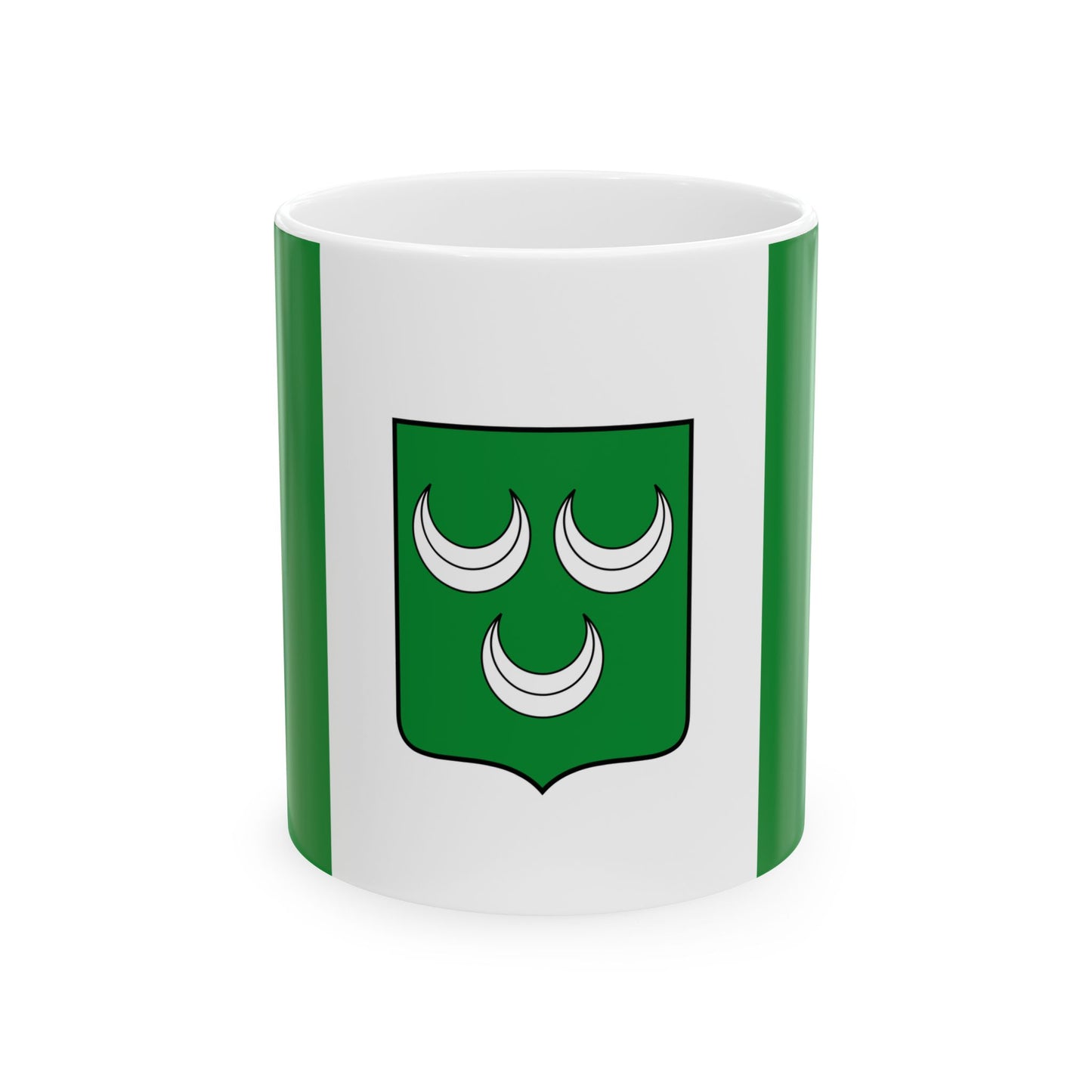 Flag of La Hulpe (Belgium) White Coffee Mug-11oz-Go Mug Yourself