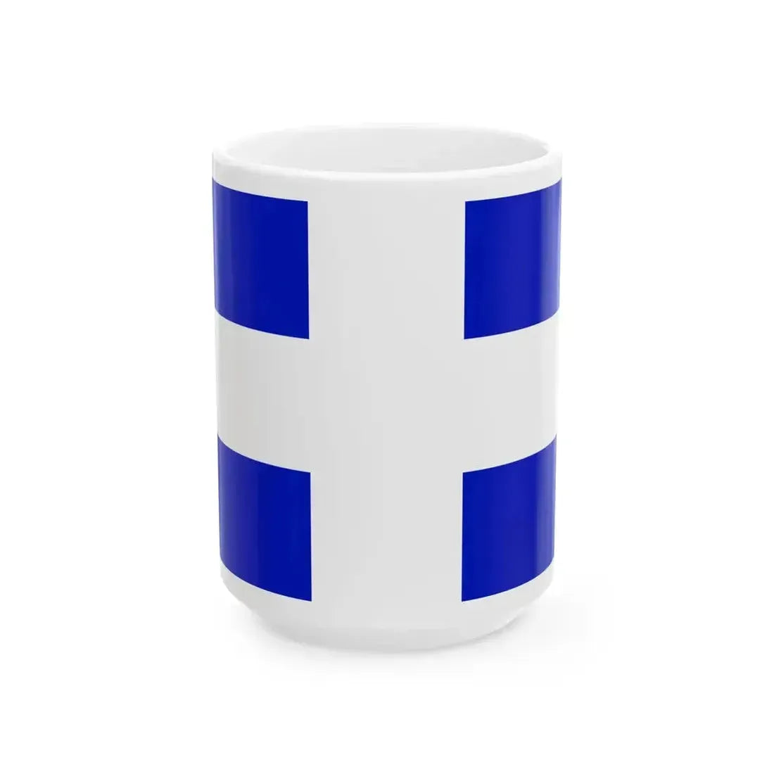 Flag of La Libertad Department El Salvador (El Salvador) White Coffee Mug 15oz - Go Mug Yourself