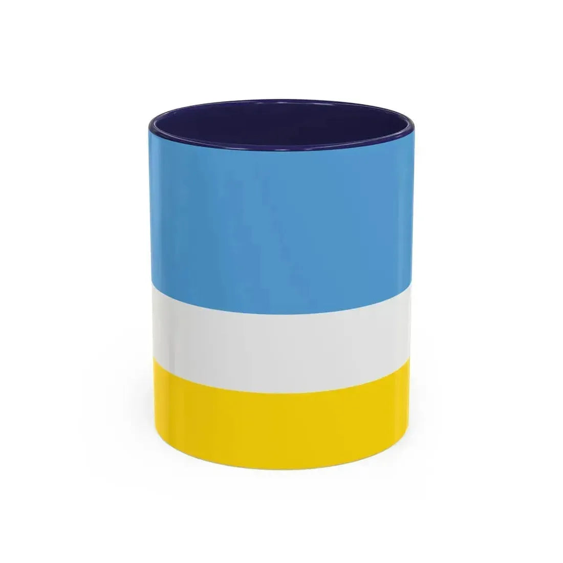 Flag of La Libertad Ecuador - Accent Coffee Mug 11oz Navy - Go Mug Yourself