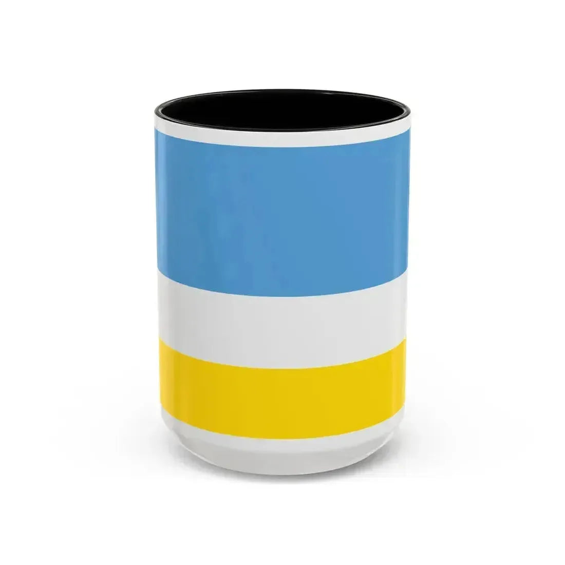 Flag of La Libertad Ecuador - Accent Coffee Mug 15oz Black - Go Mug Yourself