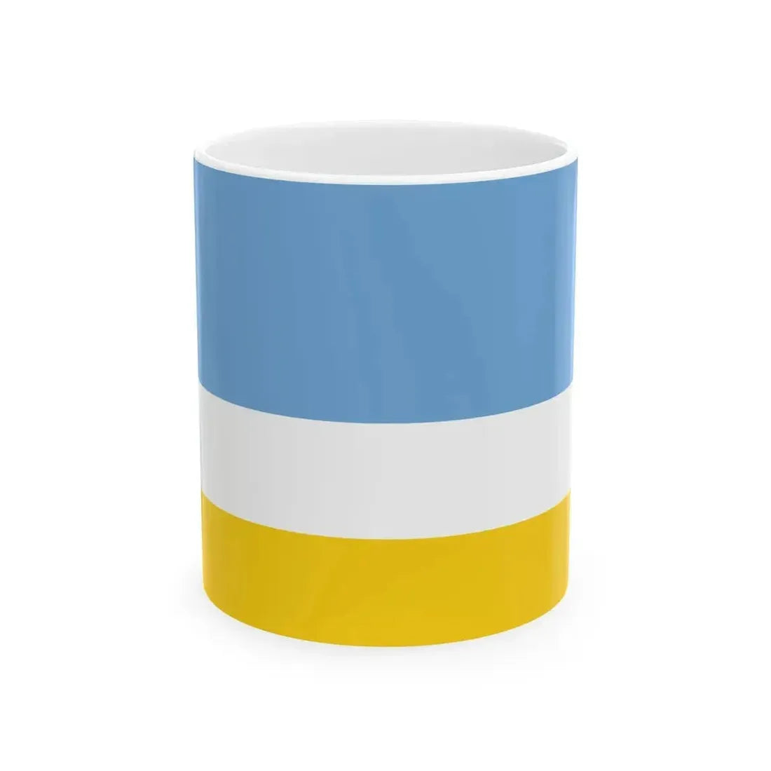 Flag of La Libertad (Ecuador) White Coffee Mug 11oz - Go Mug Yourself