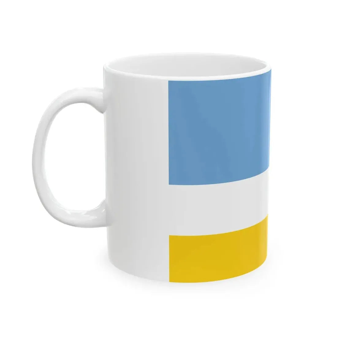 Flag of La Libertad (Ecuador) White Coffee Mug - Go Mug Yourself