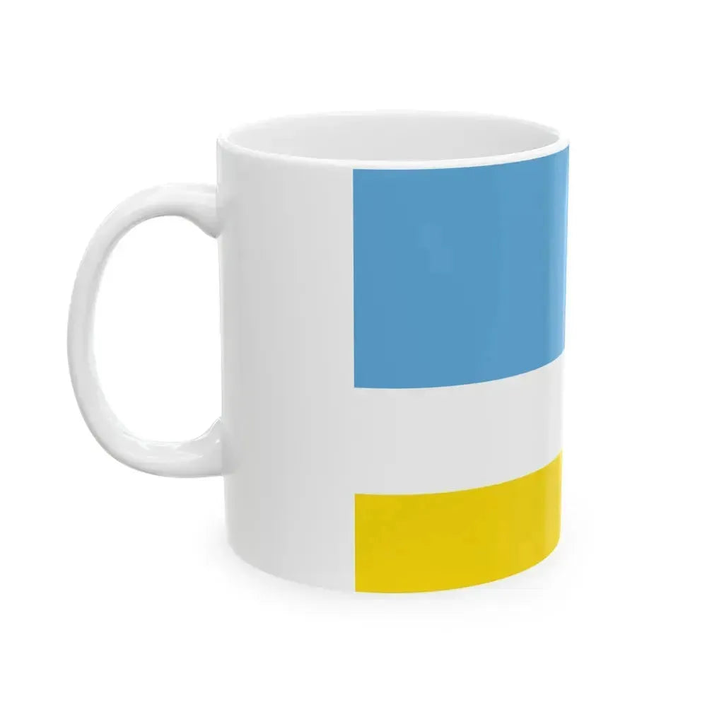 Flag of La Libertad Ecuador - White Coffee Mug - Go Mug Yourself