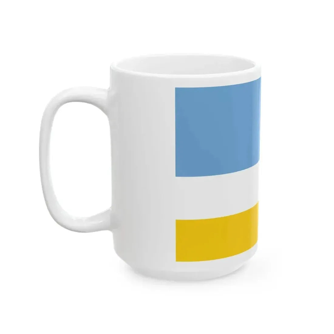 Flag of La Libertad (Ecuador) White Coffee Mug - Go Mug Yourself