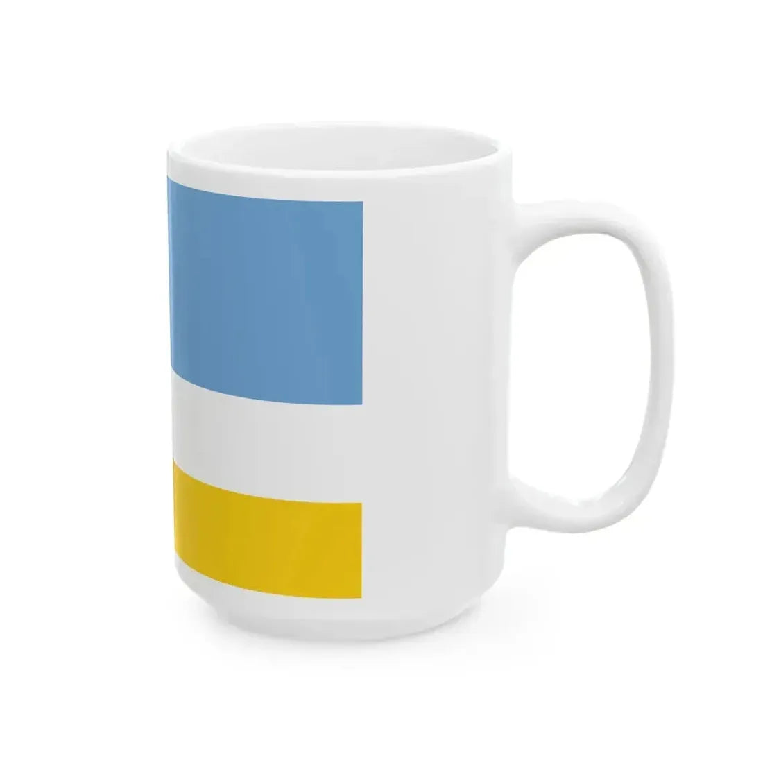Flag of La Libertad (Ecuador) White Coffee Mug - Go Mug Yourself