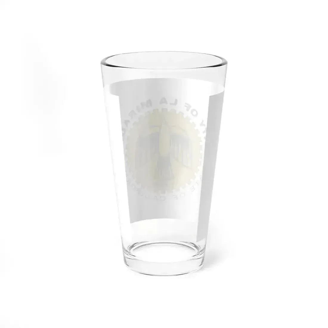 Flag of La Mirada, California - Pint Glass 16oz - Go Mug Yourself