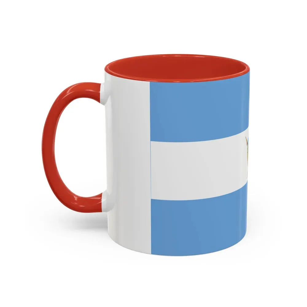 Flag of La Pampa Province Argentina - Accent Coffee Mug - Go Mug Yourself