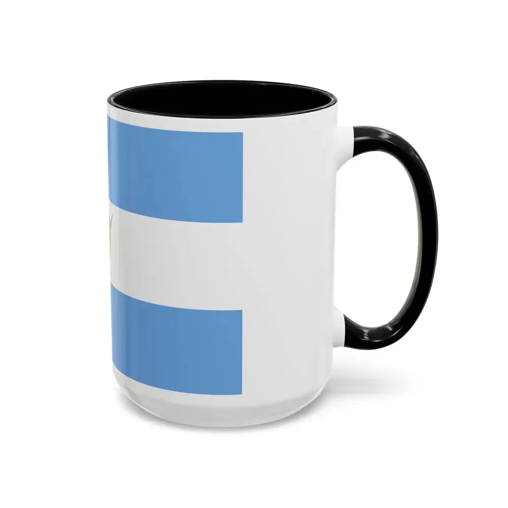 Flag of La Pampa Province Argentina - Accent Coffee Mug - Go Mug Yourself