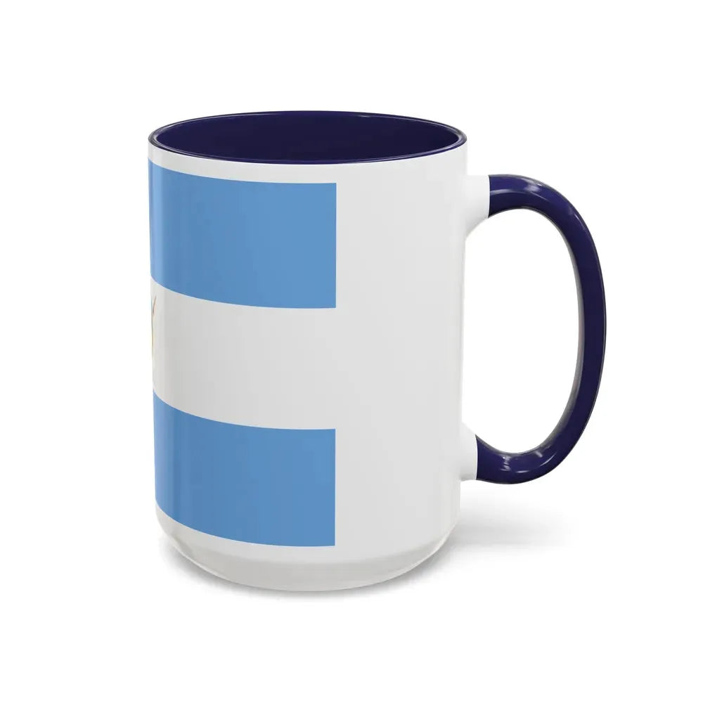 Flag of La Pampa Province Argentina - Accent Coffee Mug - Go Mug Yourself