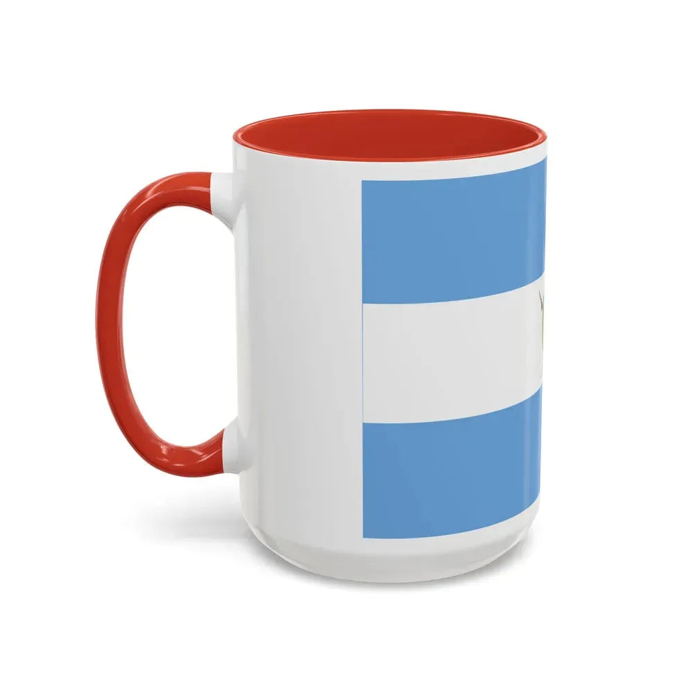 Flag of La Pampa Province Argentina - Accent Coffee Mug - Go Mug Yourself