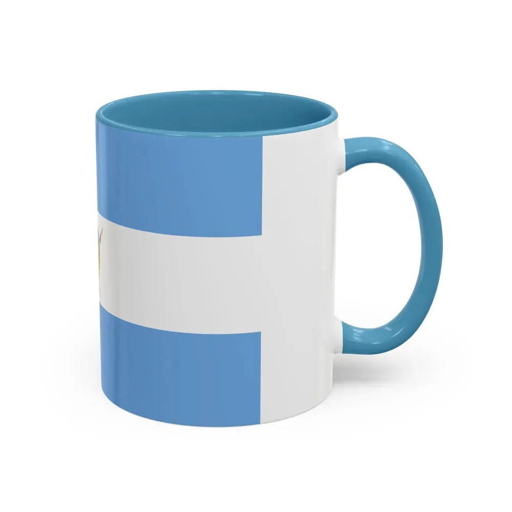Flag of La Pampa Province Argentina - Accent Coffee Mug - Go Mug Yourself
