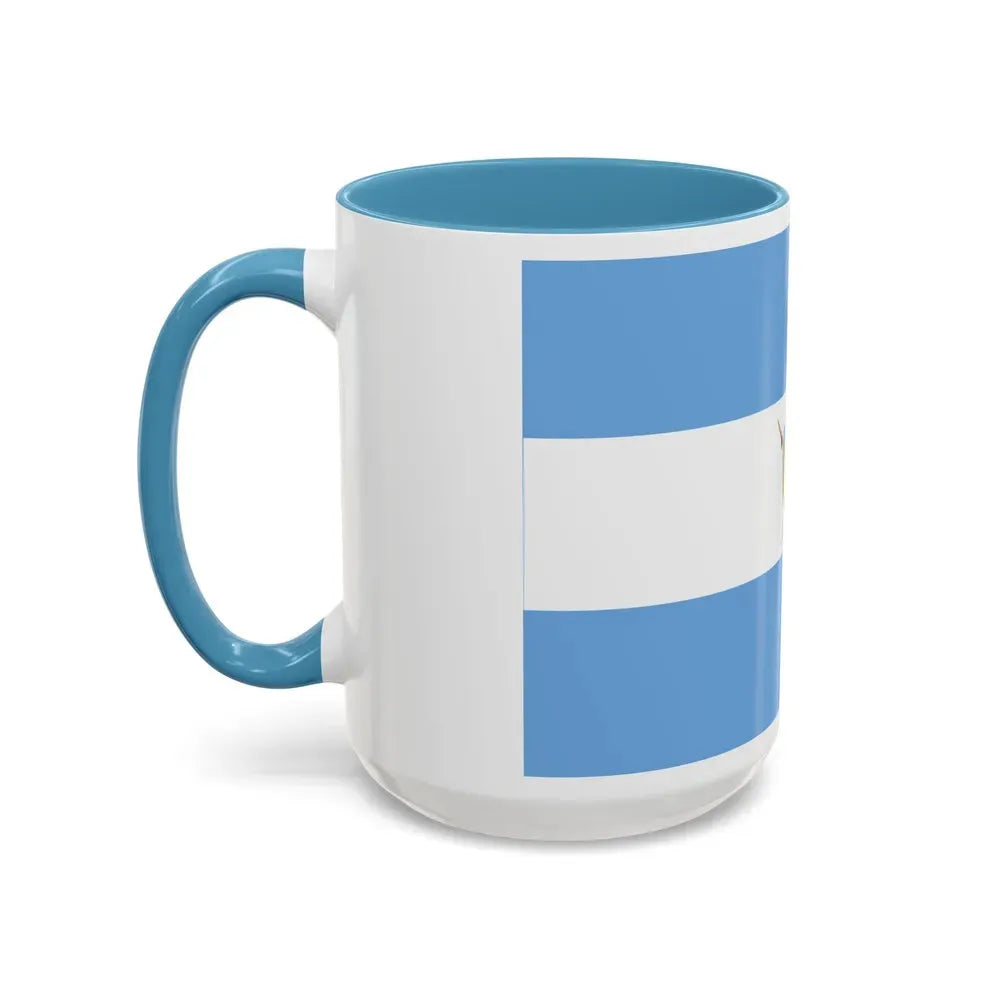 Flag of La Pampa Province Argentina - Accent Coffee Mug - Go Mug Yourself