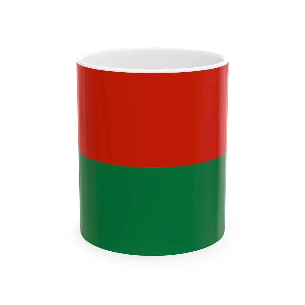 Flag of La paz (Bolivia) White Coffee Mug 11oz - Go Mug Yourself