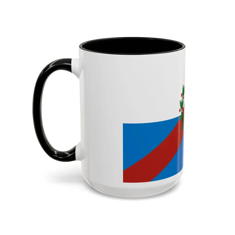 Flag of La Rioja Province Argentina - Accent Coffee Mug - Go Mug Yourself