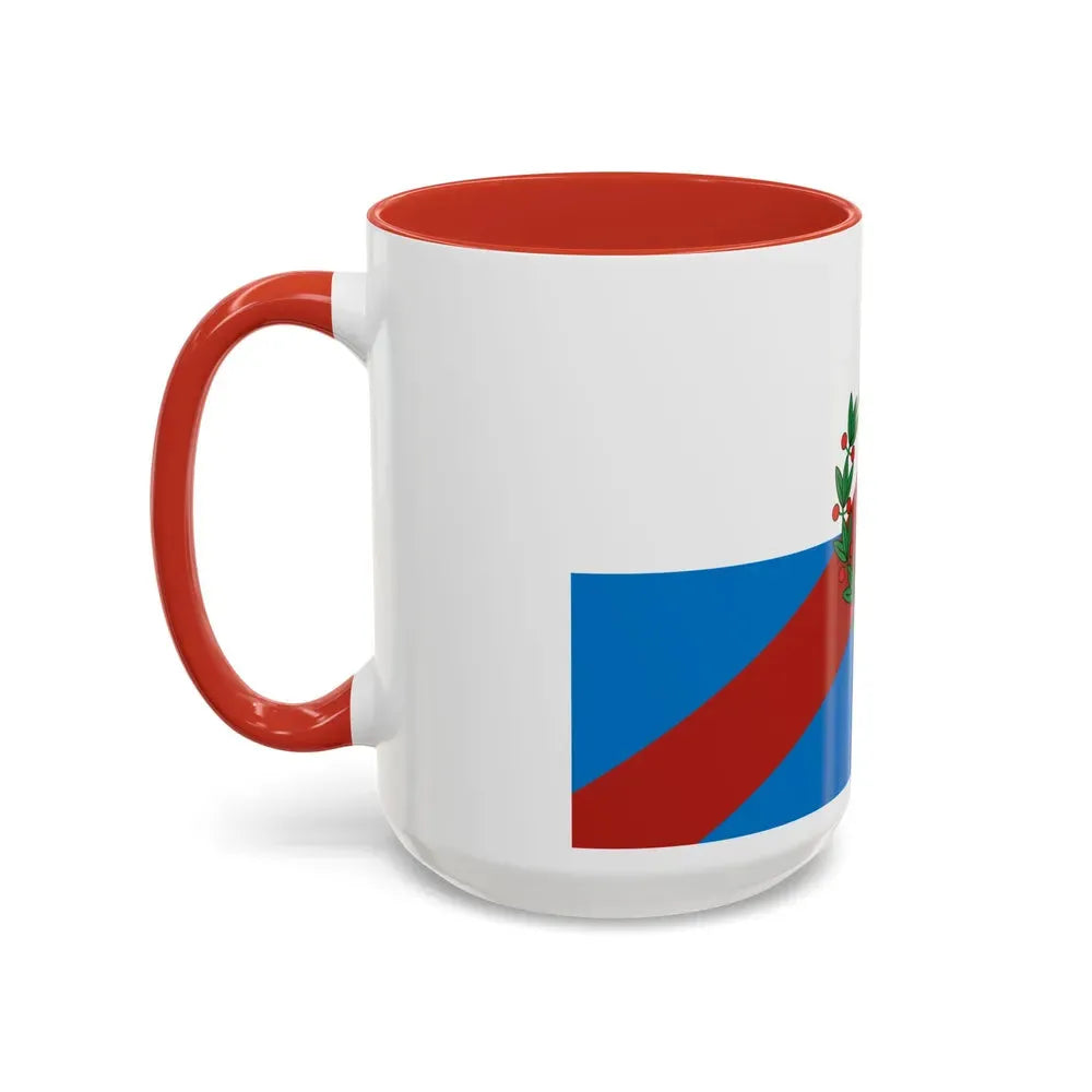 Flag of La Rioja Province Argentina - Accent Coffee Mug - Go Mug Yourself