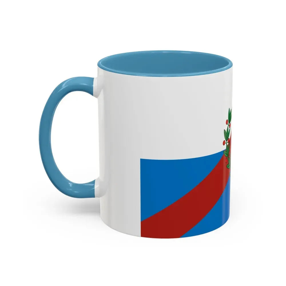 Flag of La Rioja Province Argentina - Accent Coffee Mug - Go Mug Yourself