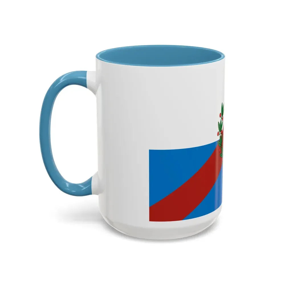 Flag of La Rioja Province Argentina - Accent Coffee Mug - Go Mug Yourself