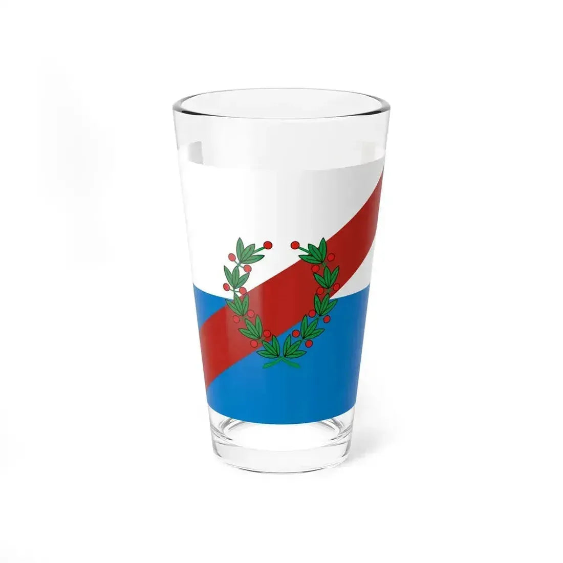 Flag of La Rioja Province Argentina - Pint Glass 16oz 16oz - Go Mug Yourself