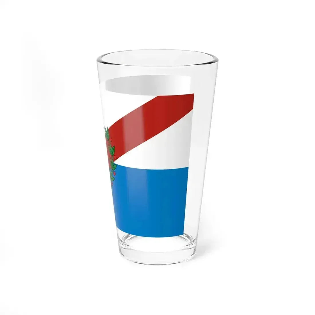 Flag of La Rioja Province Argentina - Pint Glass 16oz - Go Mug Yourself
