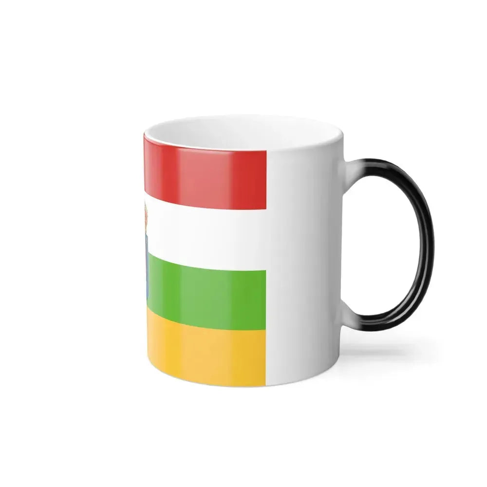 Flag of La Rioja Spain - Color Changing Coffee Mug - Go Mug Yourself