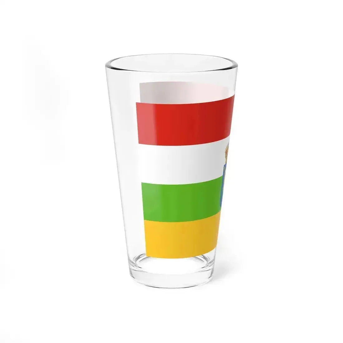 Flag of La Rioja Spain - Pint Glass 16oz - Go Mug Yourself