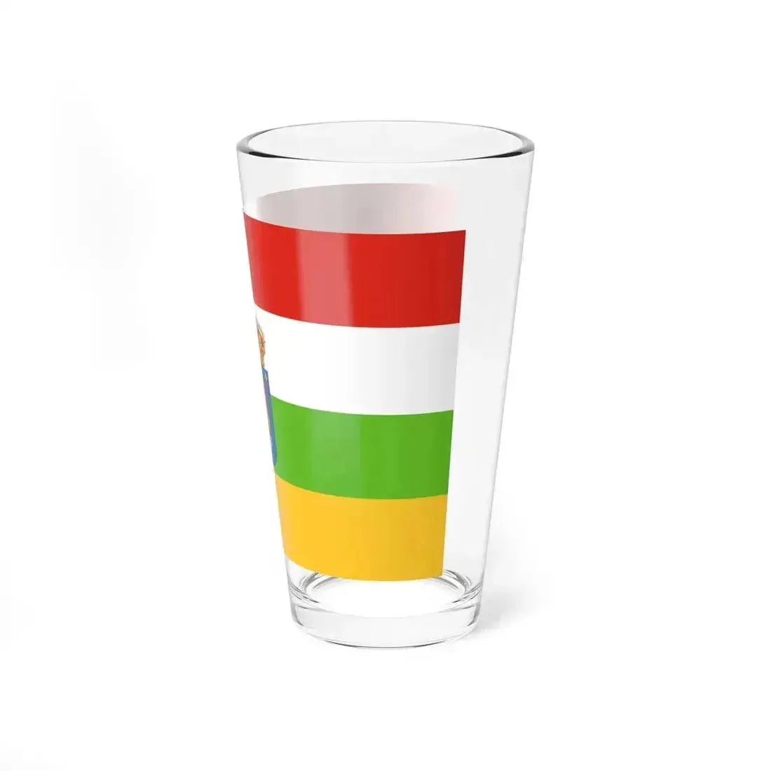 Flag of La Rioja Spain - Pint Glass 16oz - Go Mug Yourself